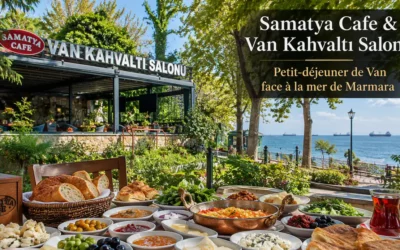 Samatya Cafe & Van Kahvaltı Salonu : un petit-déjeuner face à la mer à Fatih